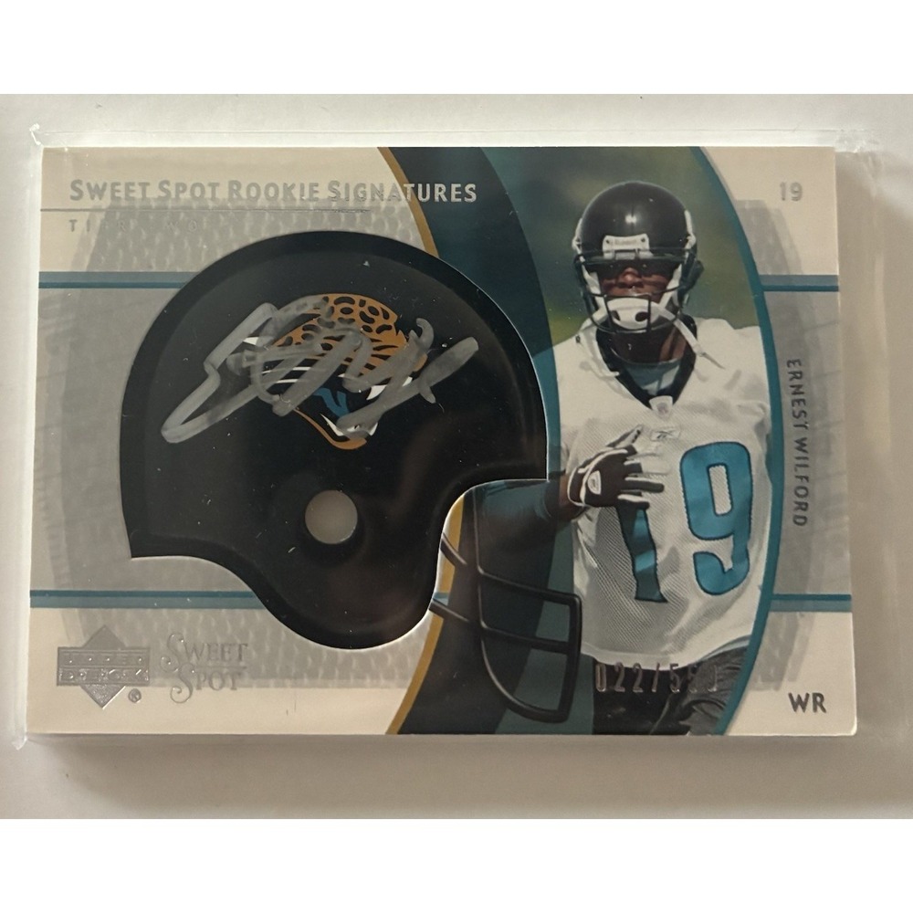 2004 Sweet Spot Signatures Tier Two /559 Ernest Wilford #251 Rookie Auto RC
